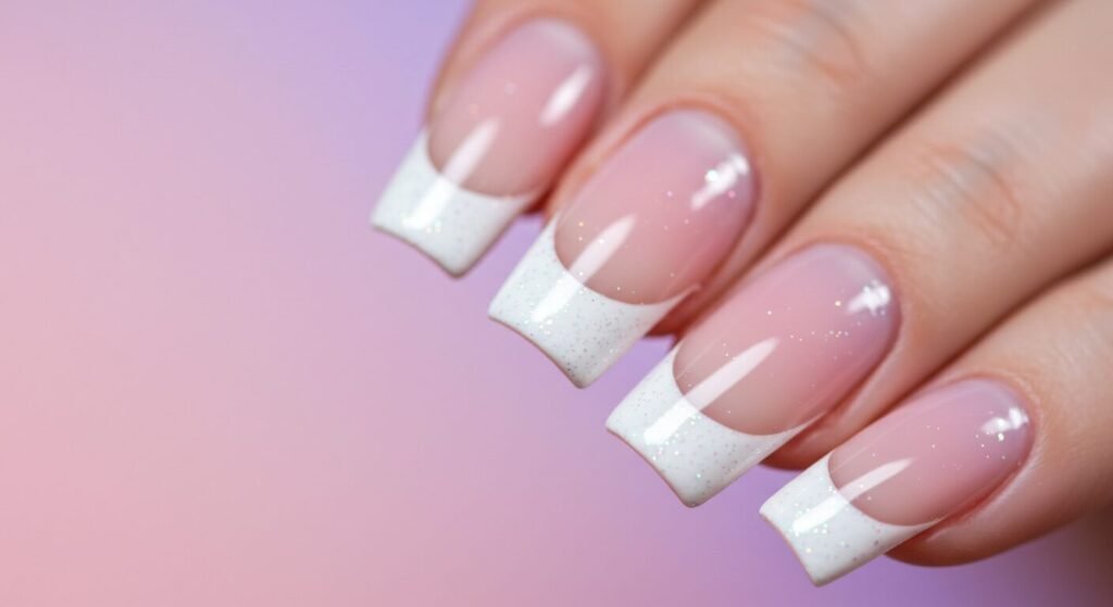 French Tip Nail Art