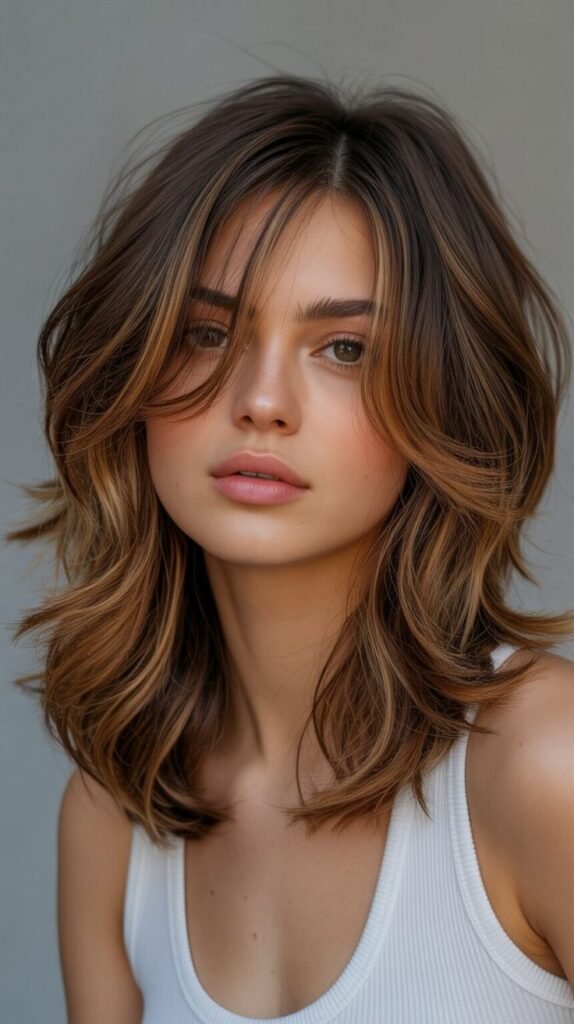 12 Melted Caramel Tones on Dark Chocolate Brown