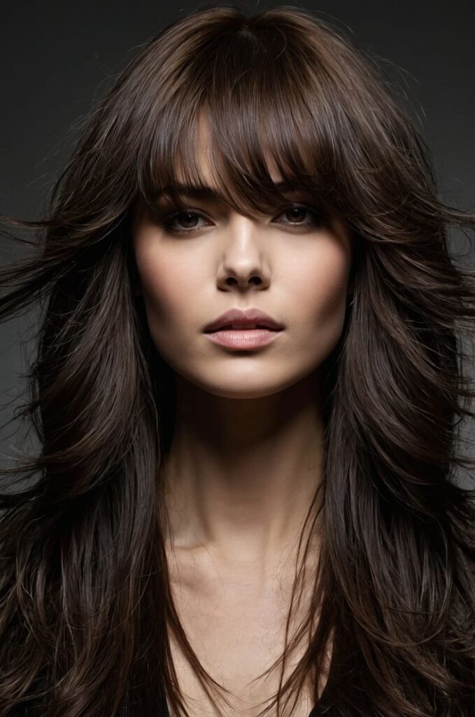 15 Stunning Layered Cuts for Thick Hair in 2025_ V-Shaped Layers for Dramatic Texture