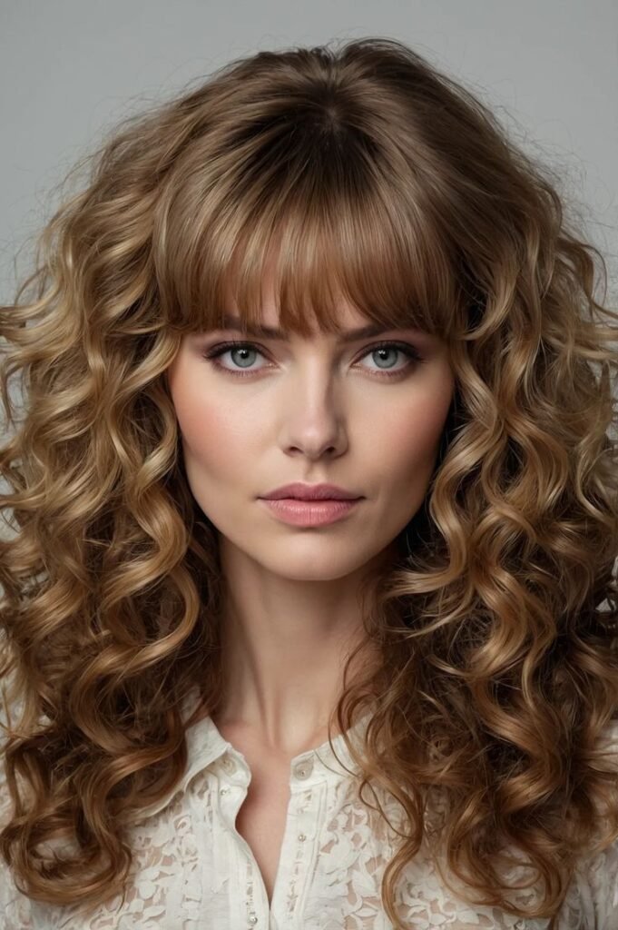 20 Fresh Long Hair with Bangs Hairstyles for Women With Soft Layers