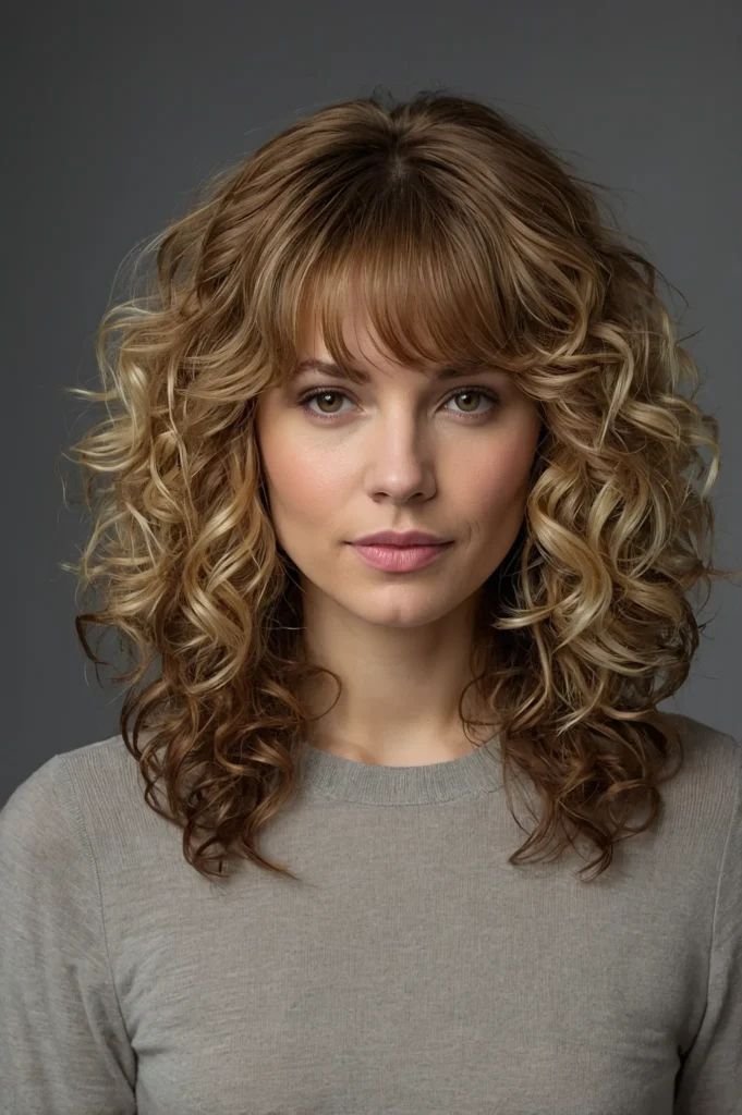 20 Shoulder‑Length Haircuts With Bangs (For Straight, Wavy, or Curly Hair)