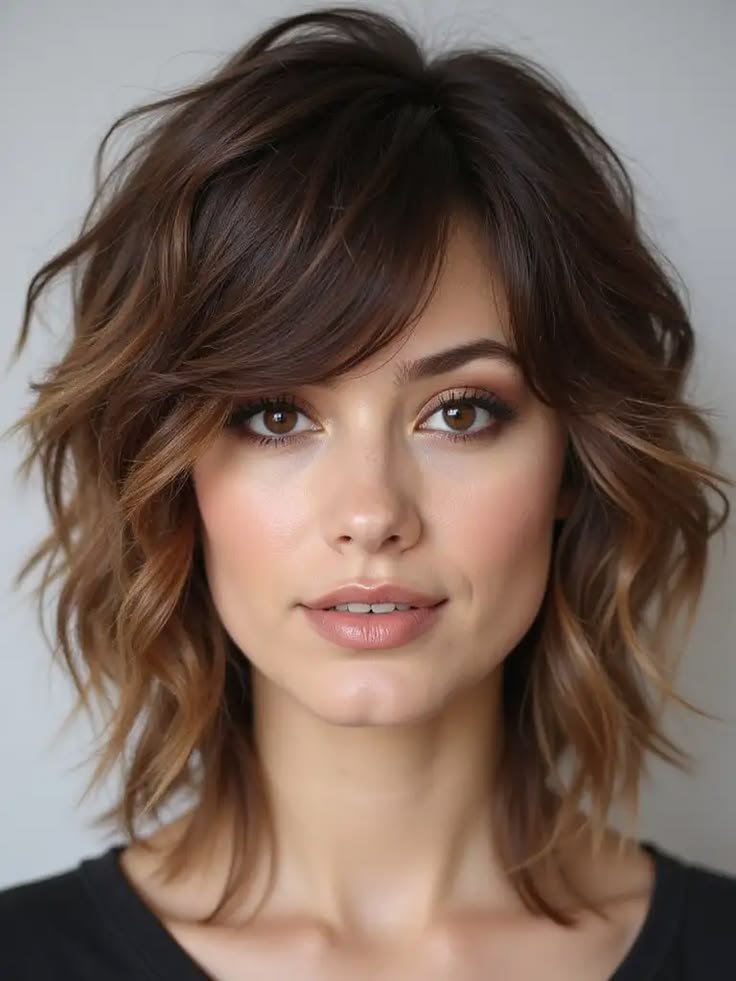 22+ Wolf Cut Hair That Mixes Wild Texture With Soft Shape