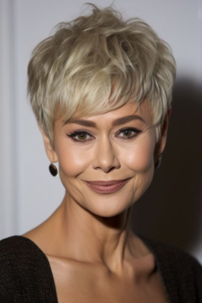 25 Stylish Older Women Prove the Modern Wedge Cut Is Timeless