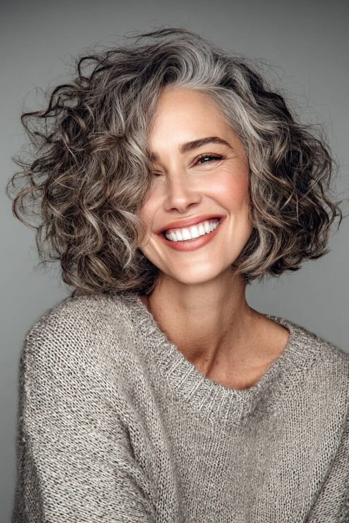 27 Fresh Curly Hairstyles for Women Over 40 2026