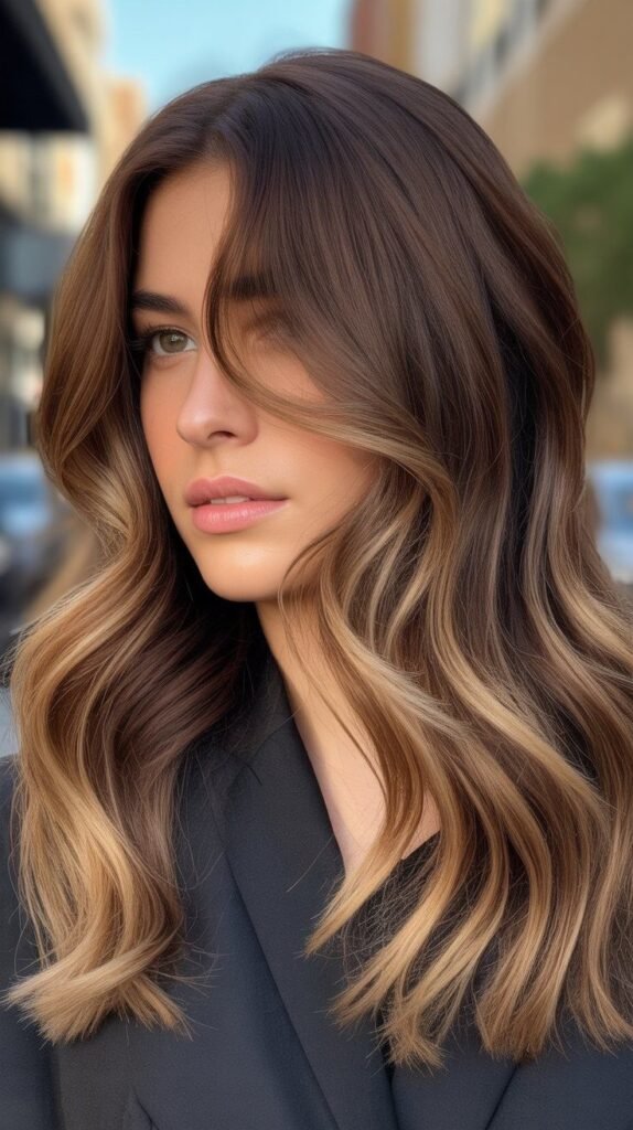 30 Caramel Highlights on Brown Hair