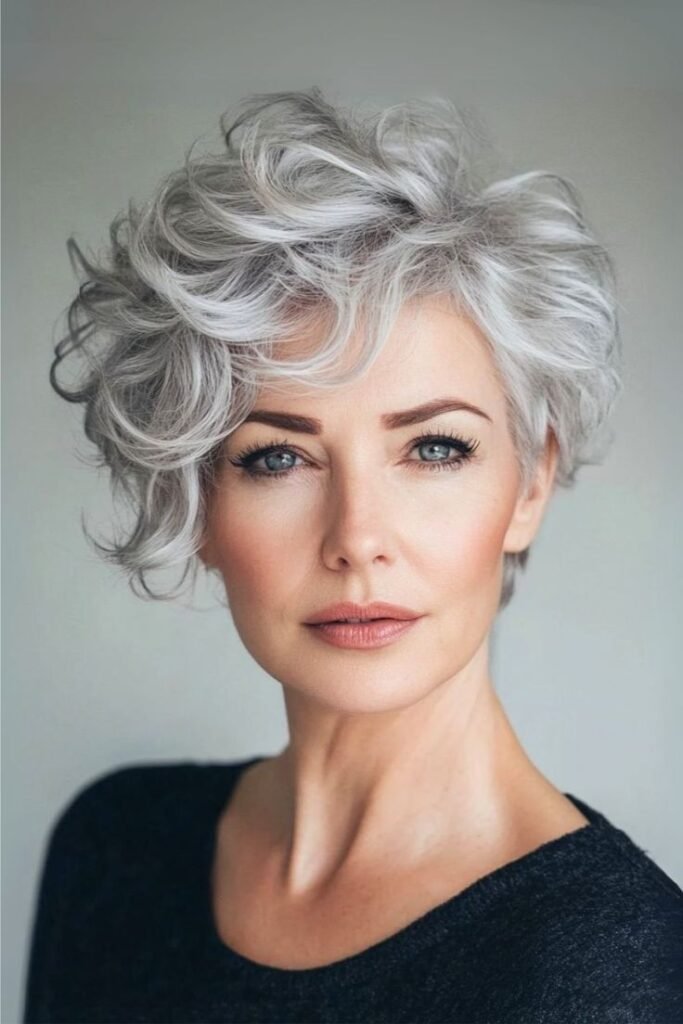 30 Gorgeous Short Silver Hair Ideas