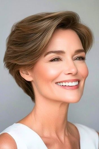 33 Short Layered Haircuts That Older Women Are Loving This Year
