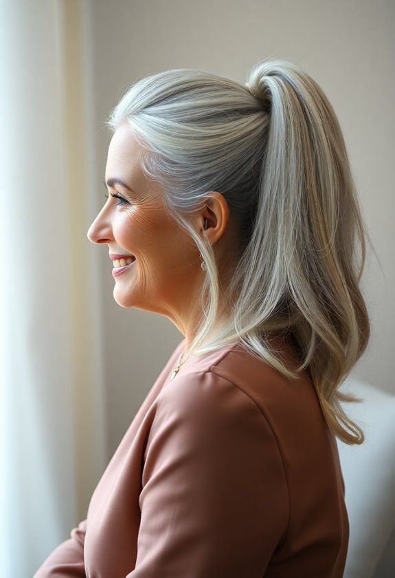 33 Simple and Stylish Hairstyles for Women Over 70…