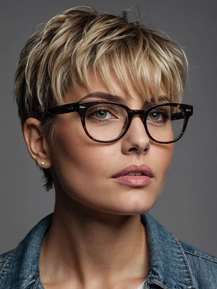 41 Inspiring Short Haircut Ideas for Women with Glasses