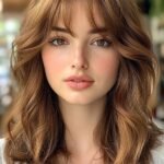 hairstyles for long hair with bangs