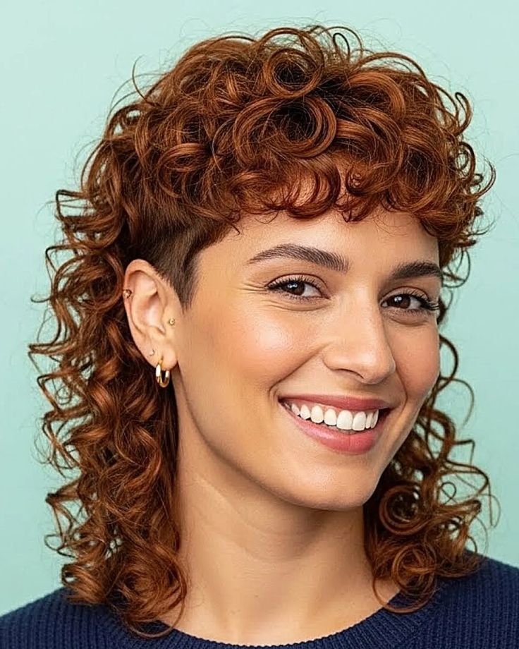 5_ Curly Mullet Shag - How To Rock A Shag With Thin Hair_ 10 Volume-Boosting Cuts