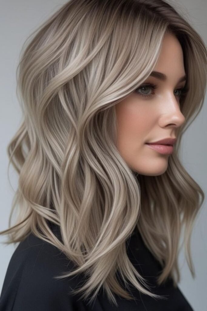 Ash Blonde Balayage Highlights Ideas for a Cool, Dimensional Look