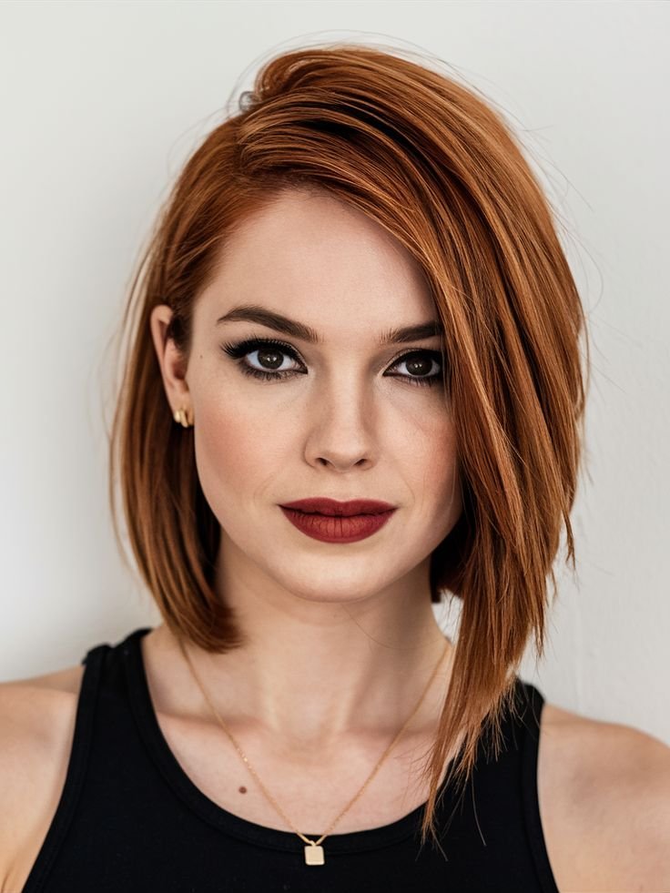 Asymmetrical Bob 2026 – 20 Trendy Ideas for Short Edgy, Curly, and Wavy Haircuts