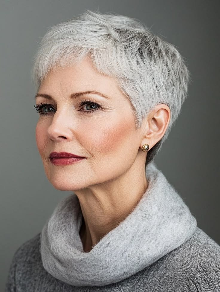 Best Short Hairstyles for Older Women_ Chic and Timeless Ideas