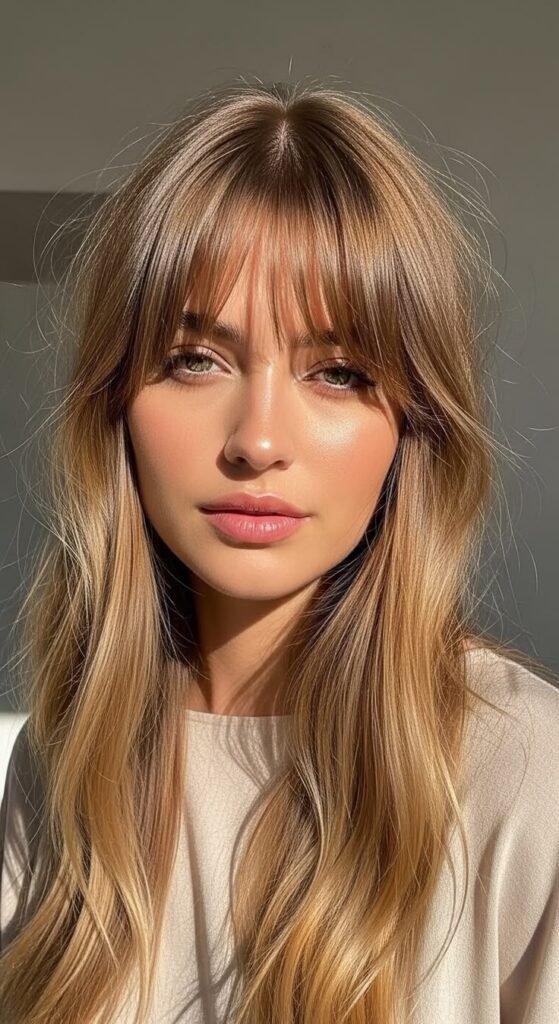 Birkin Bangs Style – Soft French Girl Look ✨