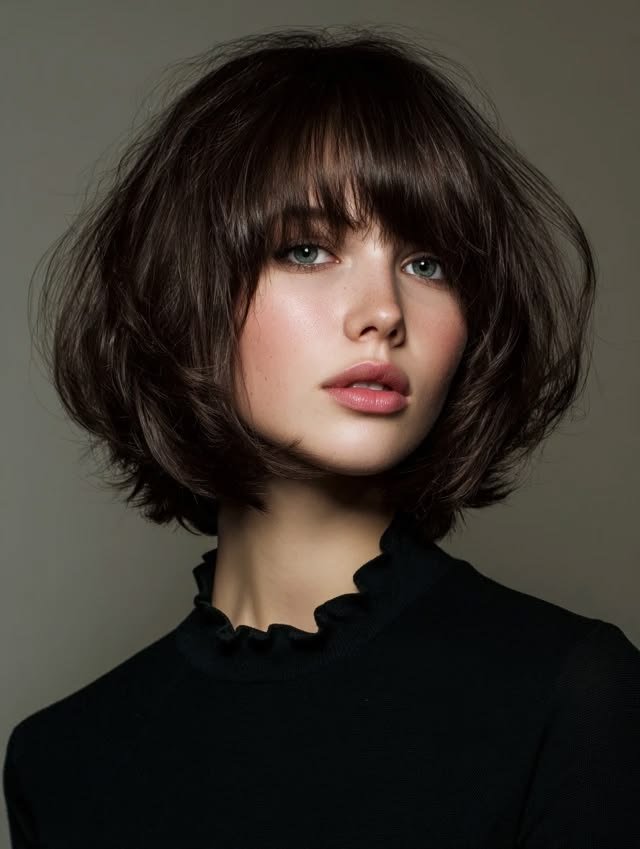 Bob Hairstyles for Round Face Shapes With Chic Angles _ Women's Hair Today