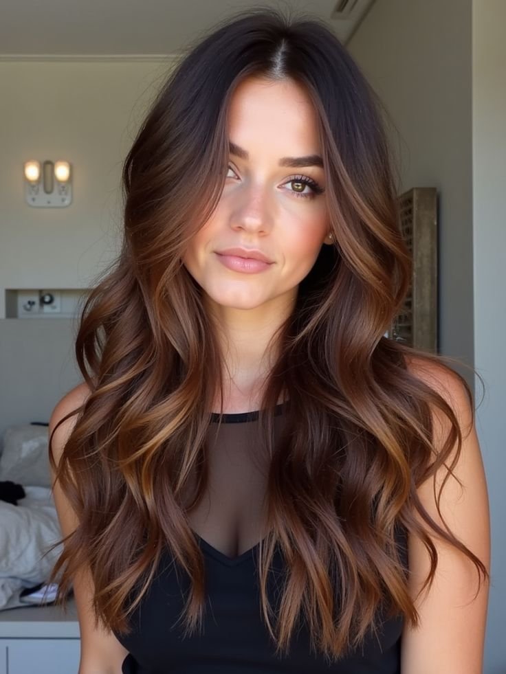 Caramel Cinnamon Balayage