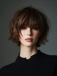 choppy bob hairstyles for fine hair