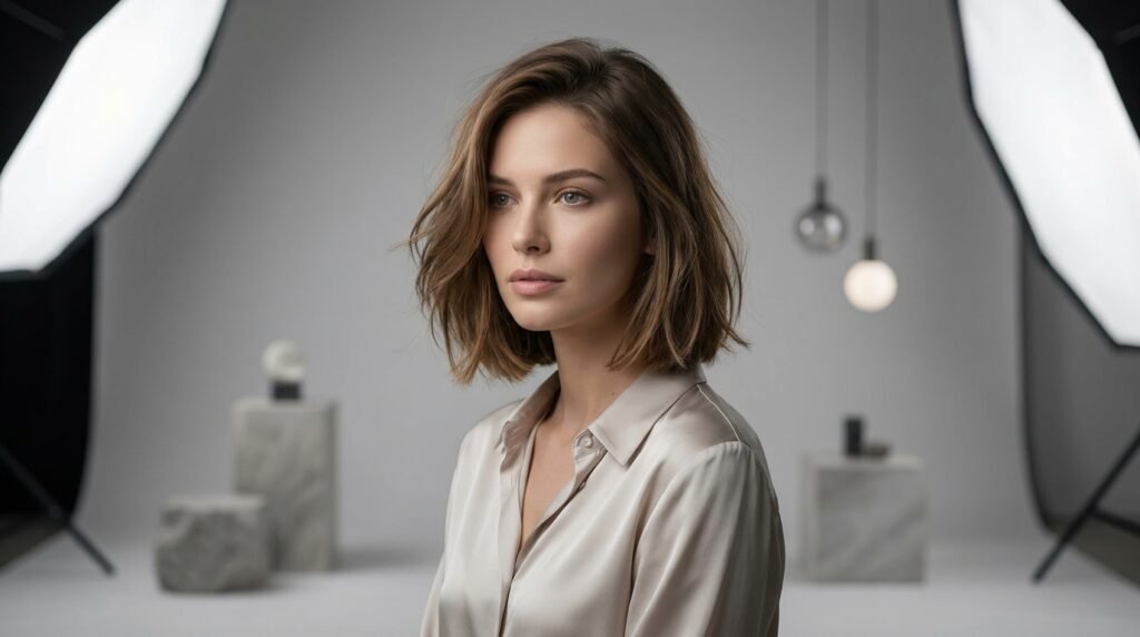 Collarbone Cut haircut