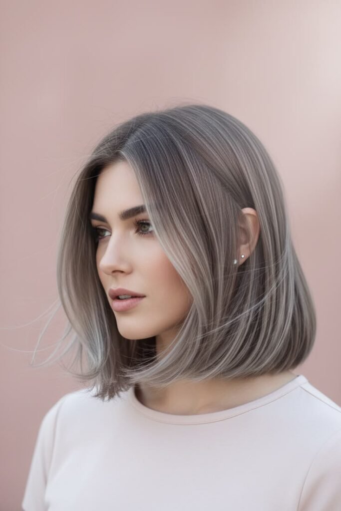 Cool Mushroom Lob With Airy Ends