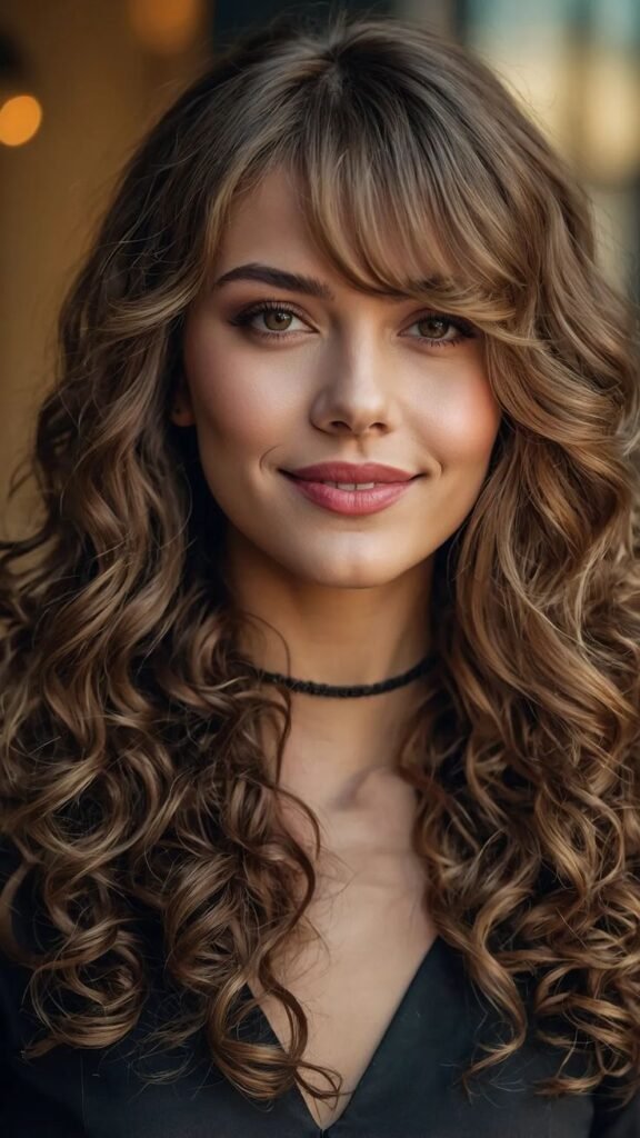 Embrace the Bounce_ Curly Bangs for Every Length