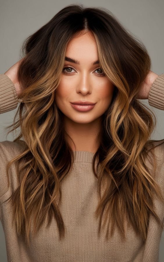 Fall Brunette Hair Color Trends 2025_ Balayage, Money Piece, and Dimensional Highlights for Every Style