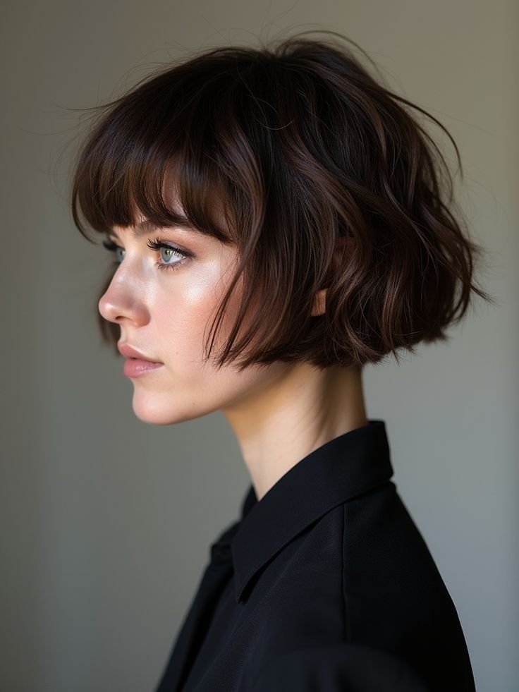 Hair Looks_ Edgy Choppy Bob