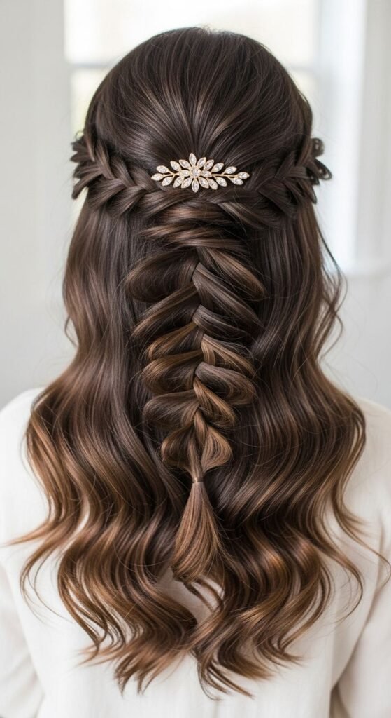Half-Up Half-Down Hairstyles – The Perfect Blend of Elegant & Effortless