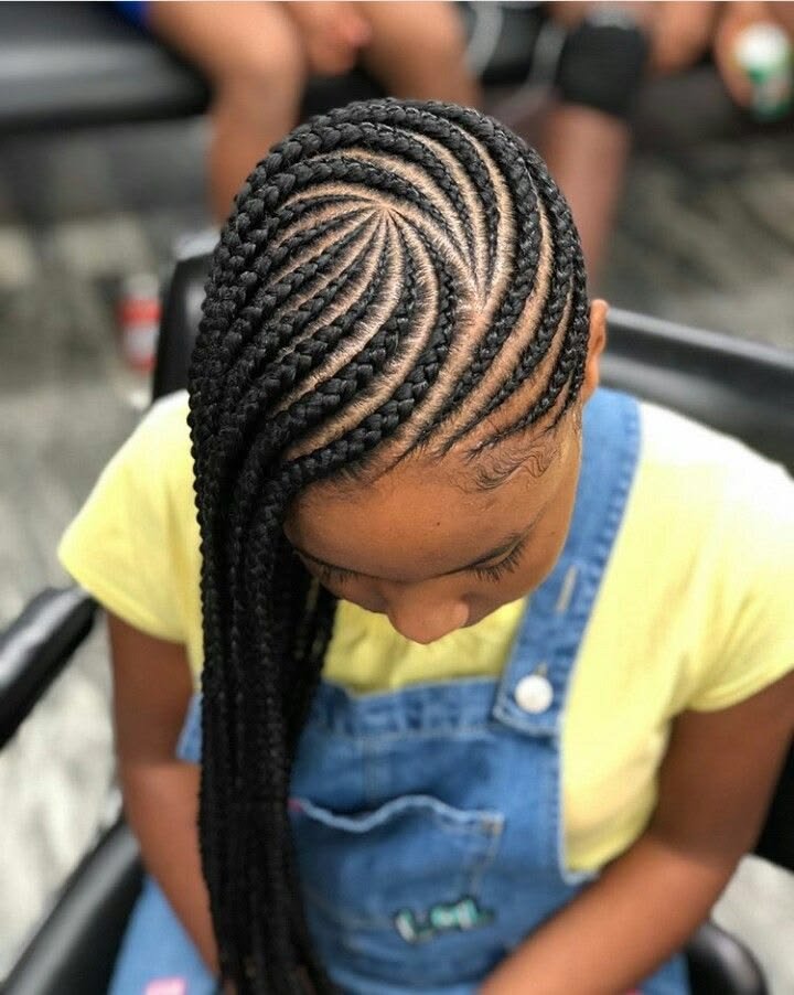 Lemonade Braids for Little Girls