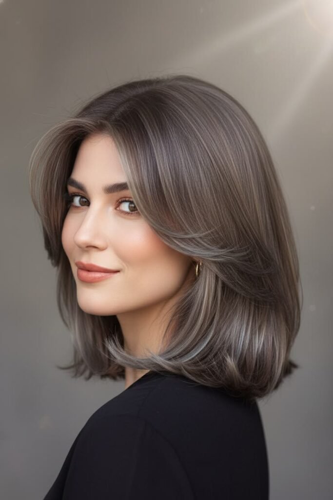 Mushroom Brown Midi With Lift