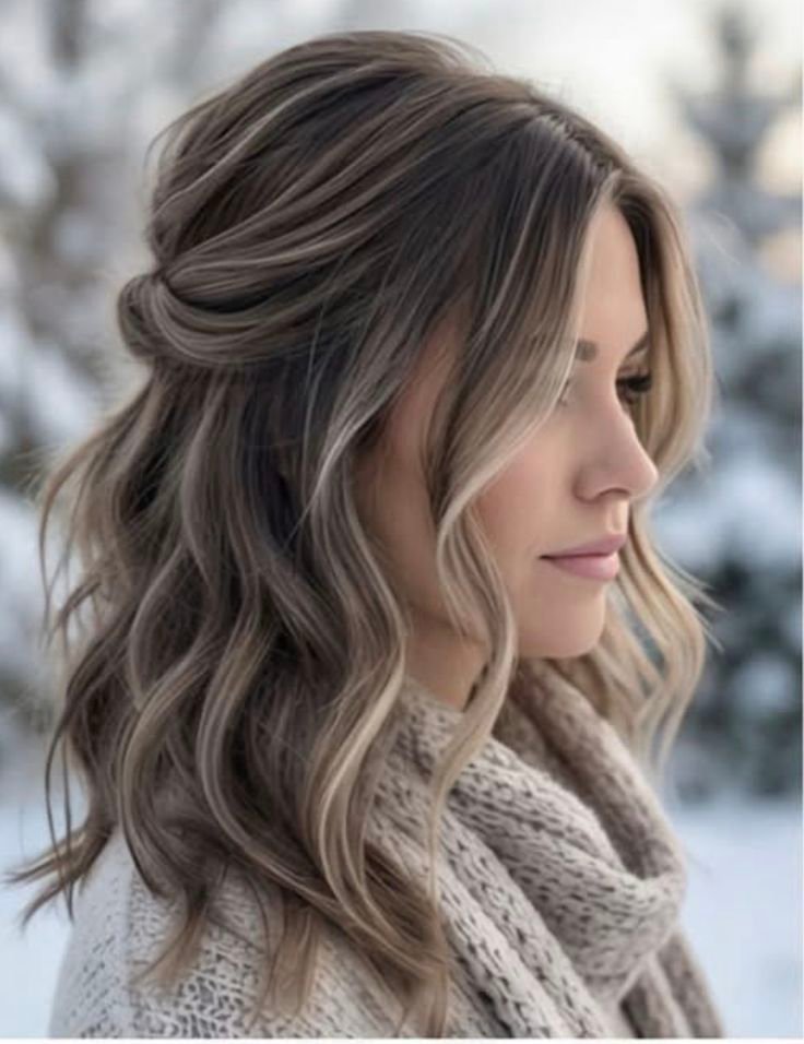 Muted-Ash-Caramel-Lowlights