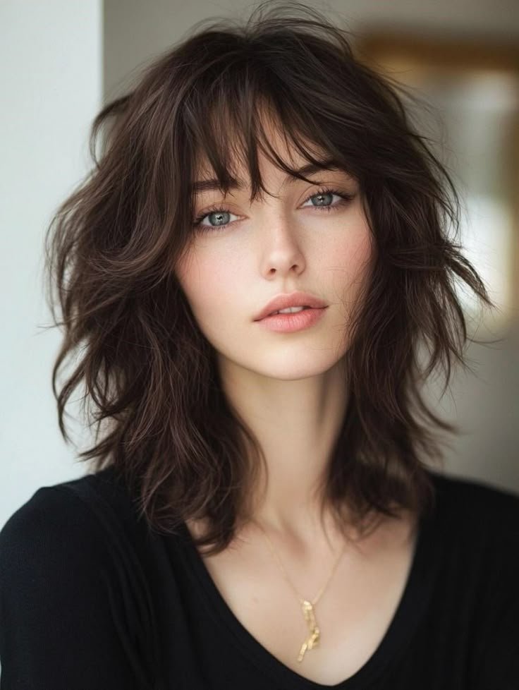 Shag Artistry_ 36 Medium Haircuts for Thin Hair