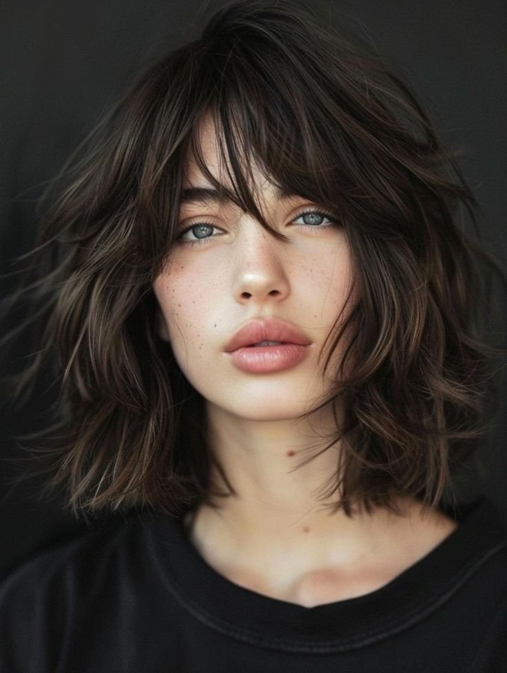 Shaggy Bob Haircut_ Versatile and Trendy Styles
