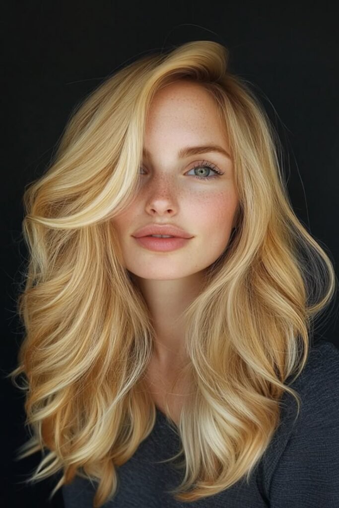 Shine Bright_ Stunning Golden Blonde Hair Ideas for a Sun-Kissed Look