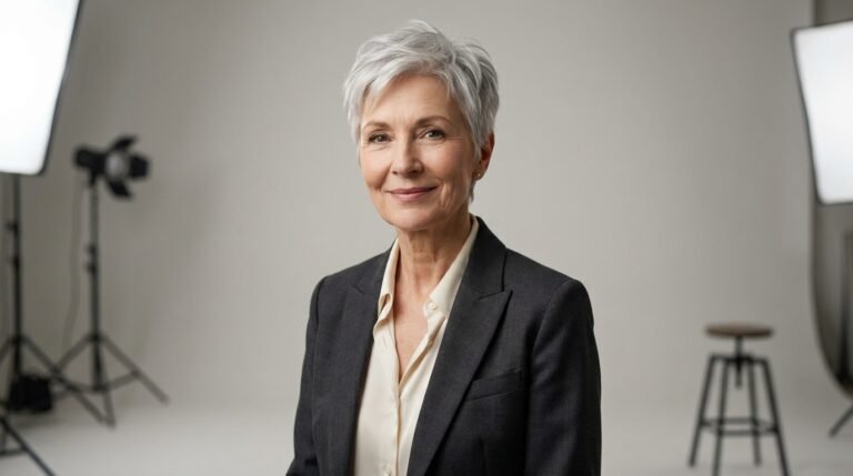 Short Hair Styles for Women Over 60