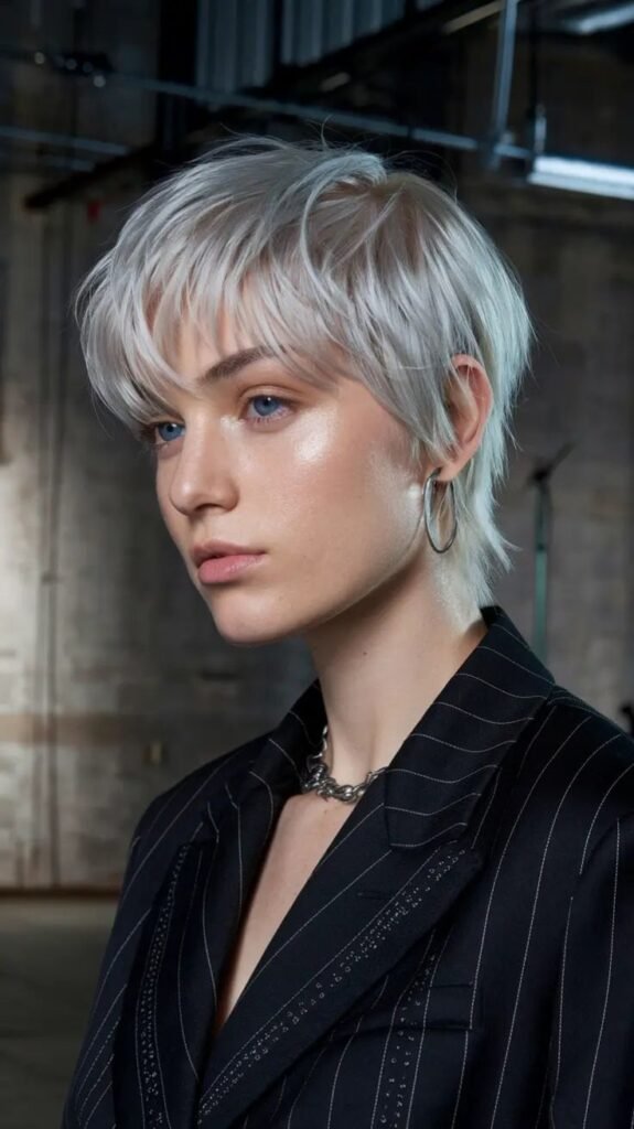 Short Haircuts with Bangs