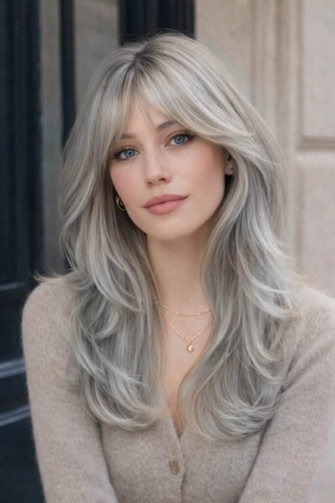 Silver hair
