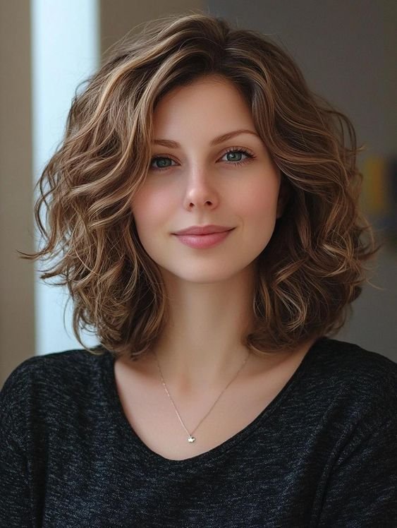 Stunning Medium Curly Hairstyles_ Versatile and Chic Looks for Every Occasion
