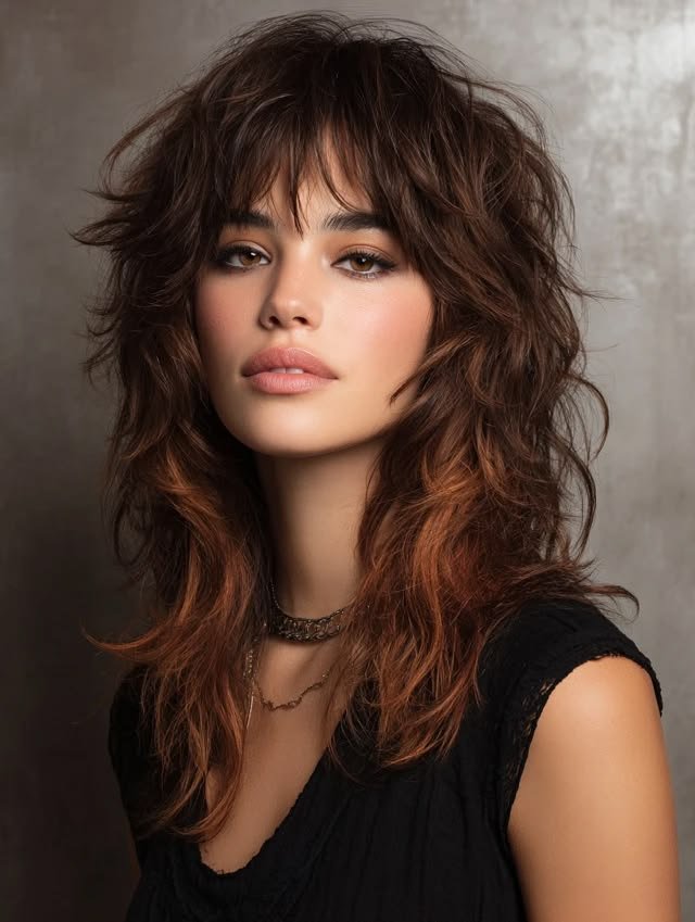 Stylish Gypsy Shag Haircuts Perfect for a Free-Spirited Look _ Women's Hair Today