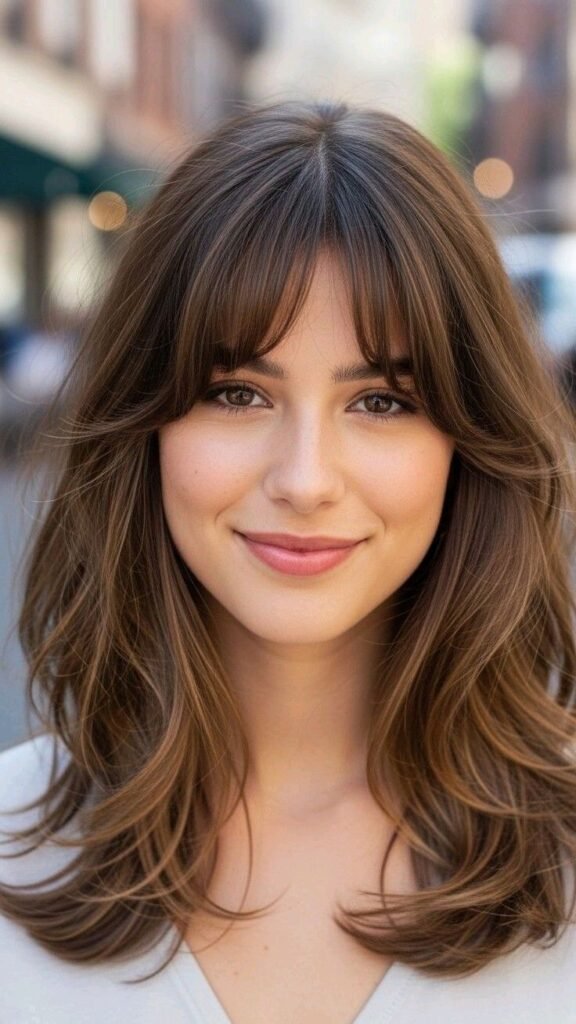 Teasylights with Soft French Bangs