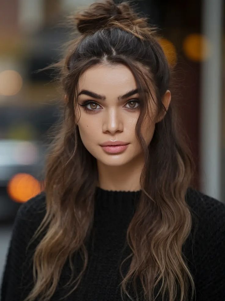 Top Knot Energy with Loose Texture