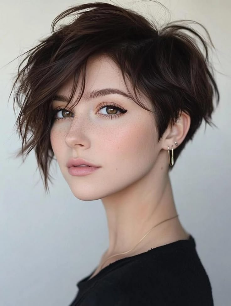 Trendy Short Choppy Haircuts_ Pixies, Bobs, and More for a Textured Look