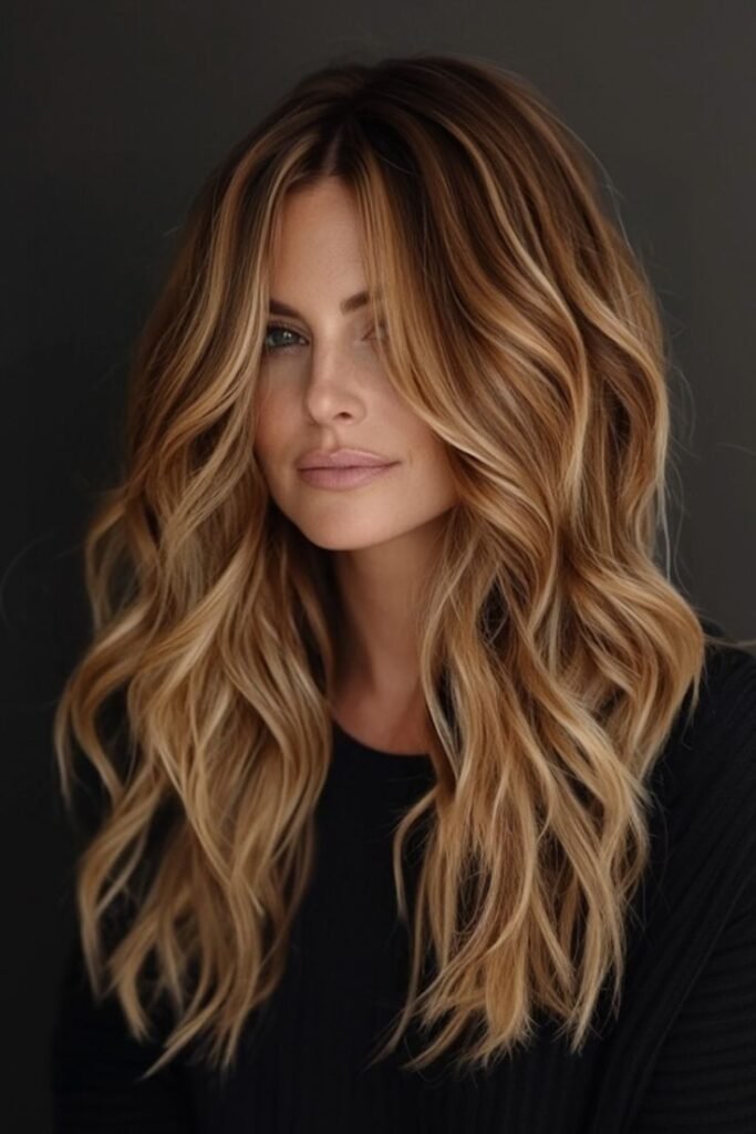 Unlock the Beauty of Your Curls with Golden Caramel Balayage Magic