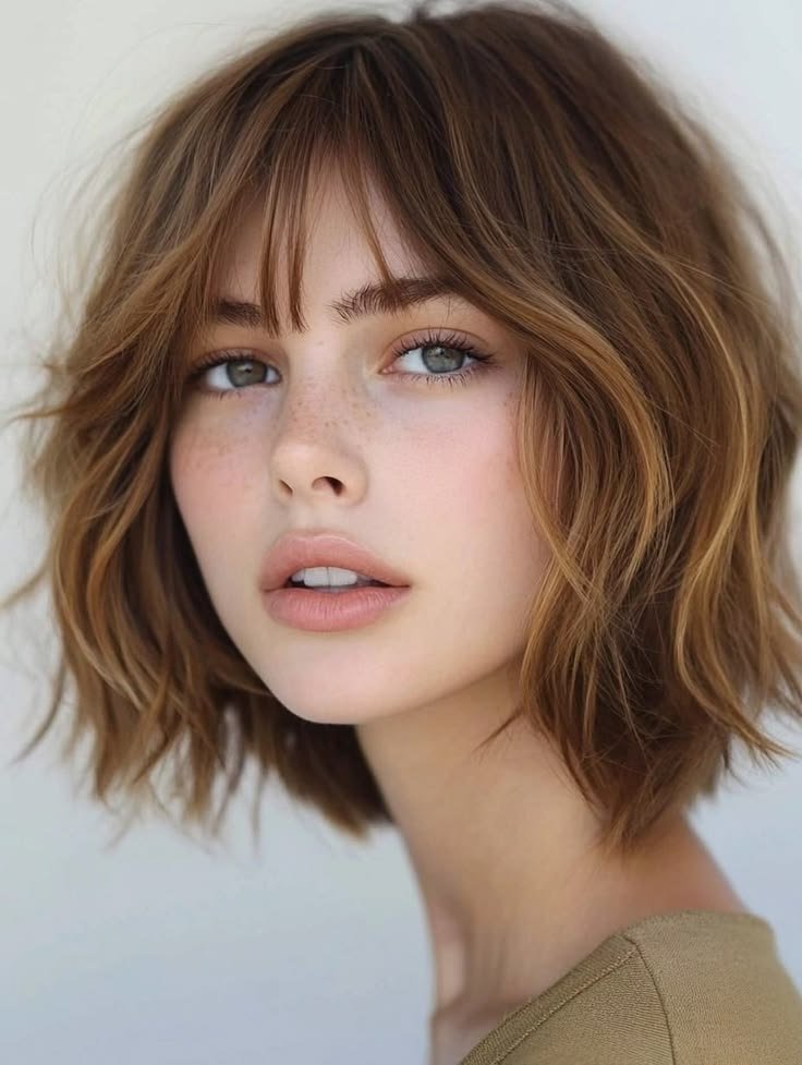 Wavy Bob Haircuts_ Effortless Style for Every Occasion