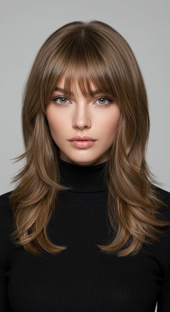 Wispy Face-Framing Layers