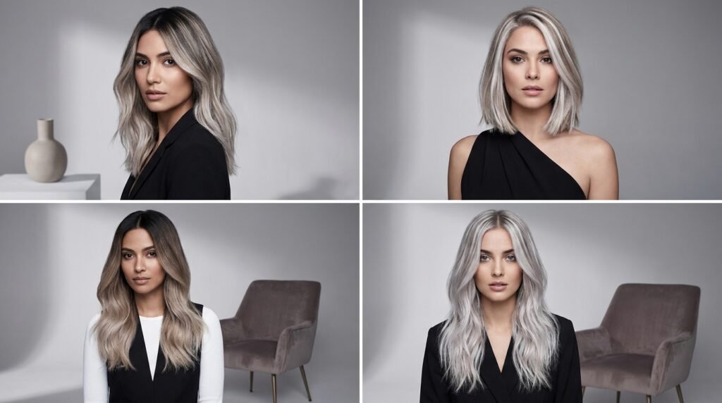 blonde hair color idea for brunettes