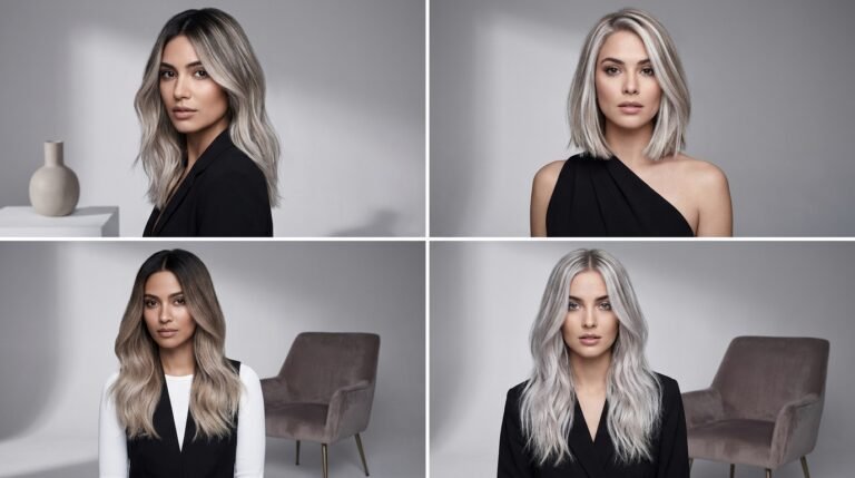 blonde hair color idea for brunettes
