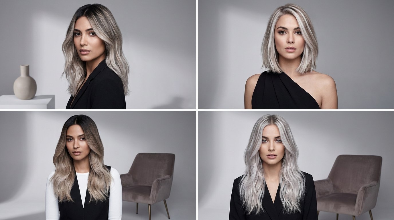 blonde hair color idea for brunettes