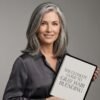 gray hair blending