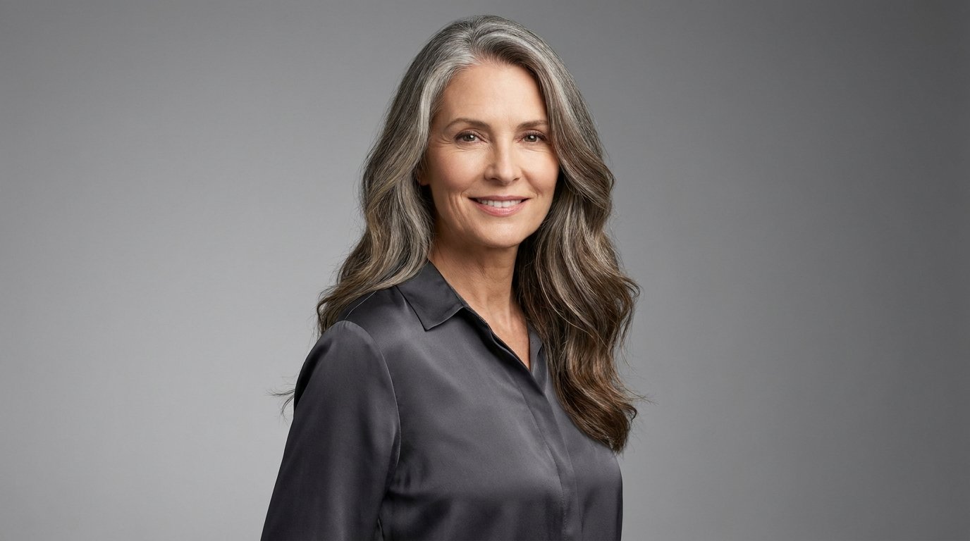 long hairstyles for women over 50